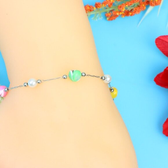 Elegant Handmade Anklet – Perfect for Women & Girls | Ideal Gift Option, DYC1355 - Picture 1 of 11